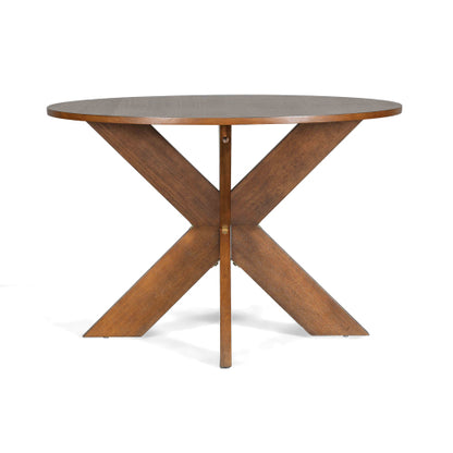 Round Dining Table Modern For Farmhouse