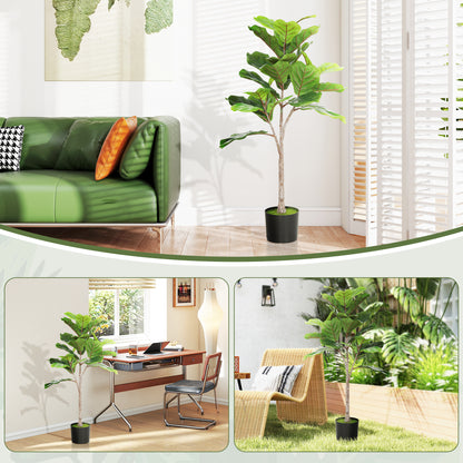 43" Artificial Fiddle Leaf Fig Tree