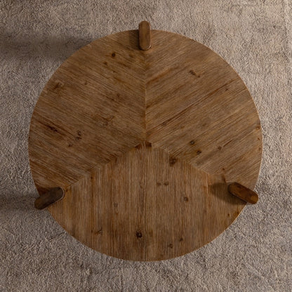 Rustic Natural Coffee Table For Apartment