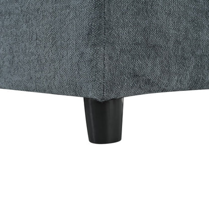 115.5 Modular Deep Gray Sectional Sofa