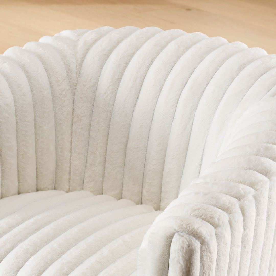 Soft Touch 360° Swivel Lounge Chair