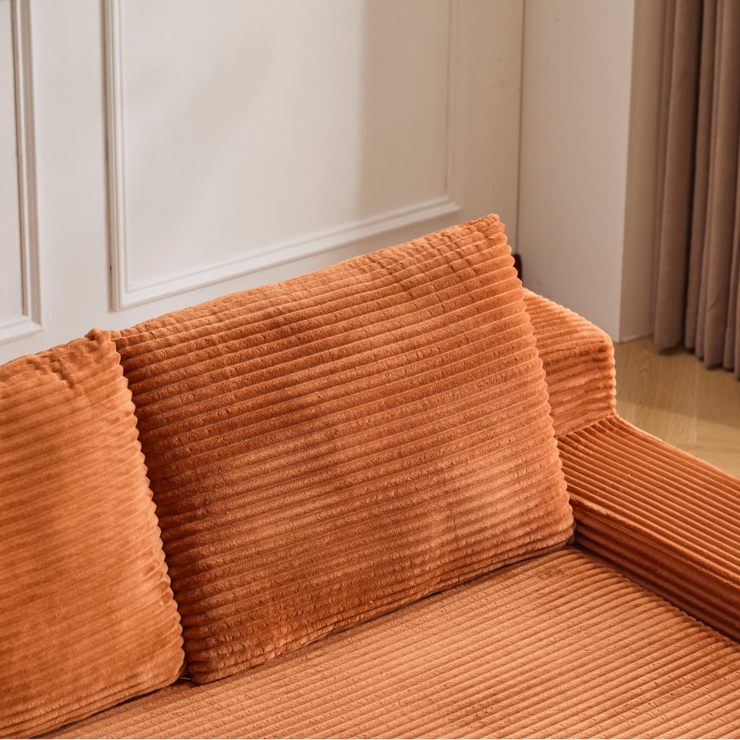 Sunset Corduroy Loveseat Sofa Bed