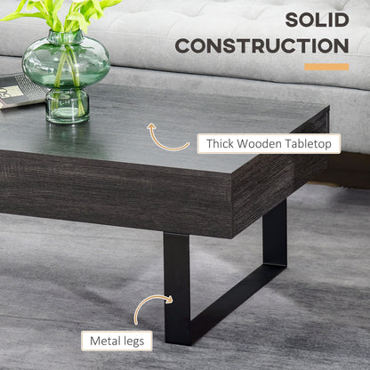 Mid-century Modern Coffee Table with Storage Drawer