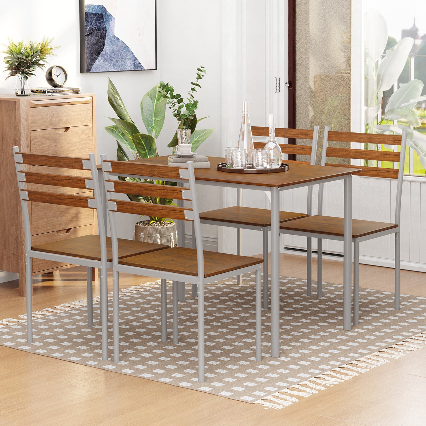 Modern Dining Table Set for Small Space
