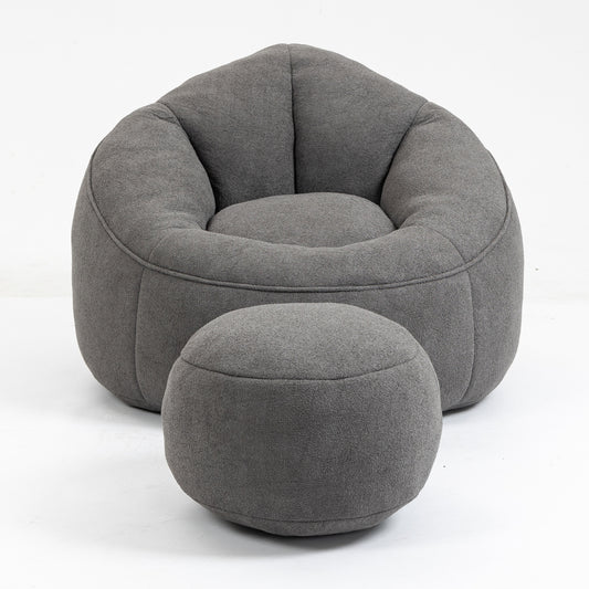 Bean Bag Sofa Chair with High-Pressure Foam