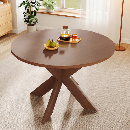 Round Dining Table Modern For Farmhouse